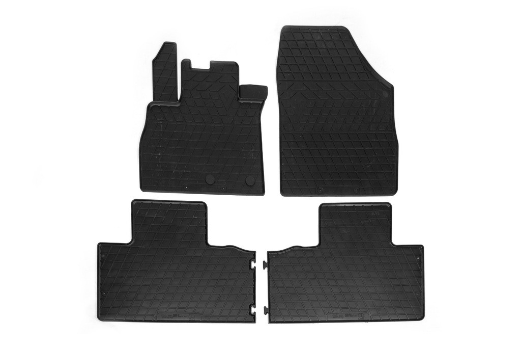 Автокилимки Stingray для Renault Grand Scenic 4 шт. Чорний (1545548133)