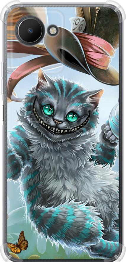 Чехол на Realme C30 Чеширский кот 2 (3993sp-2700-42517)