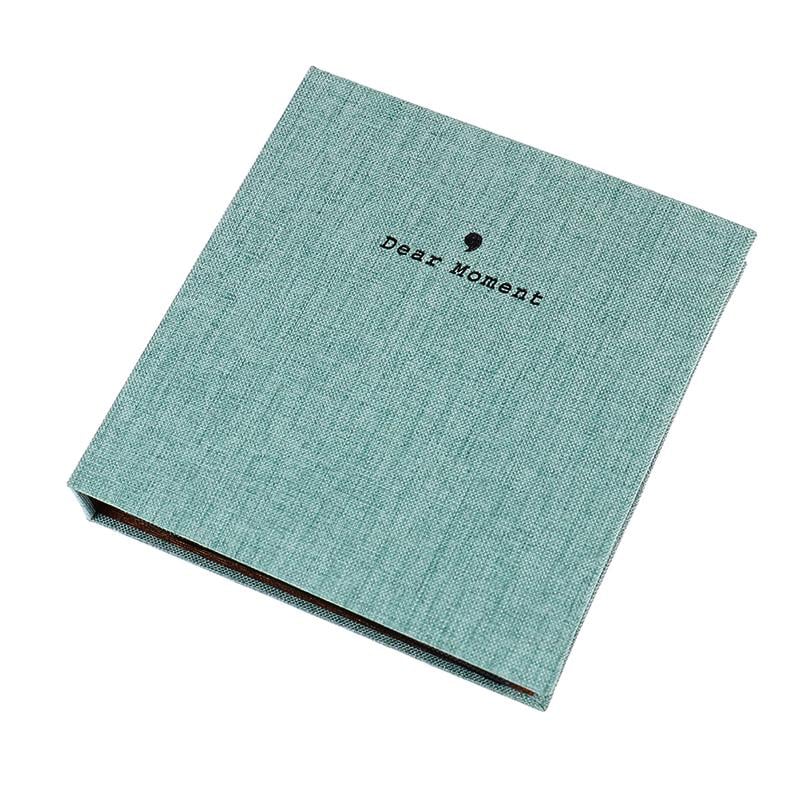 Фотоальбом Dear Moment для Fujifilm Instax Mini/Liplay/Polaroid 300/Z2300/SHARE SP-1/SP-2/link на 100 фотографий Бирюзовый