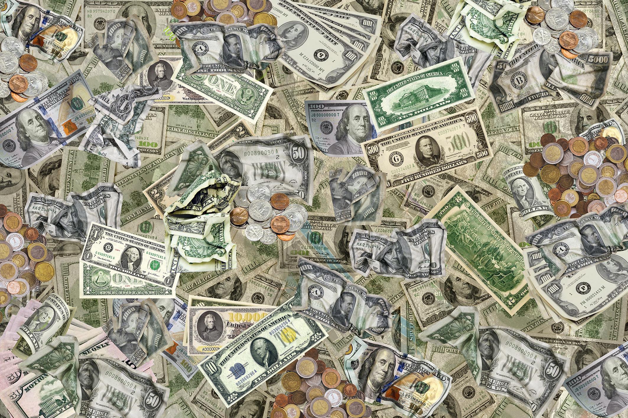 Фотообои флизелиновые Upstream Денежная вселенная 180х120 см (SPF-158/2)