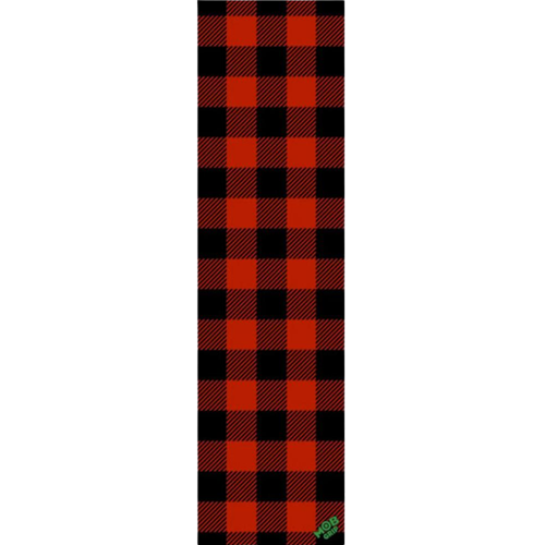 Наждак для скейтборда MOB Grip Get Plaidical 9" Red/Black (11961)