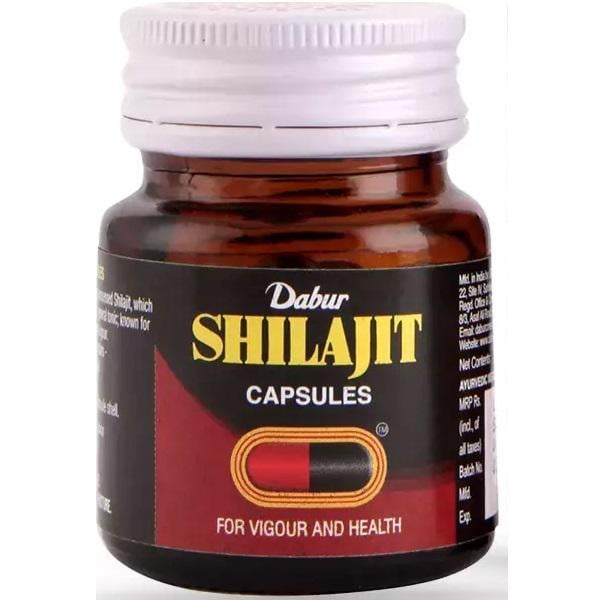 Экстракты для повышения иммунитета Dabur Shilajit 30 капсул (000020256) - фото 1 Экстракты для повышения иммунитета Dabur Shilajit 30 капсул (000020256) - фото 1