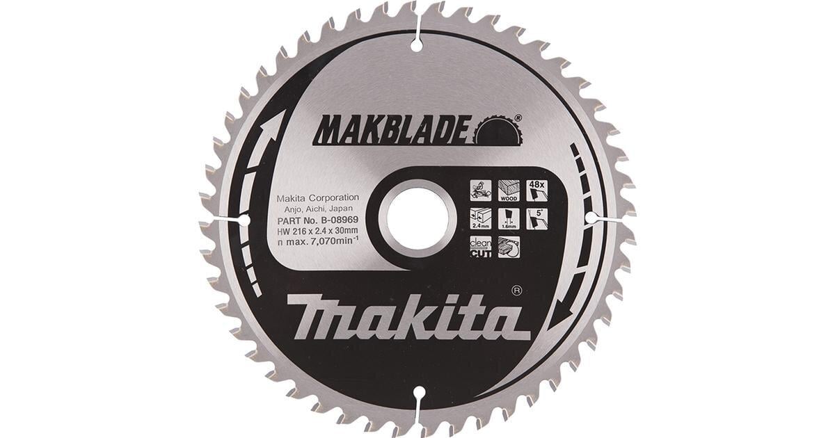 Диск пильный по дереву Makita Makblade 216х30 мм 48T