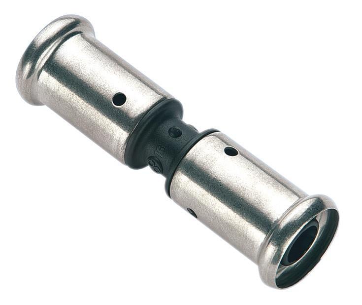 Пресс-муфта промежуточная HENCO пластмасса 32х32 (15PK-3232)