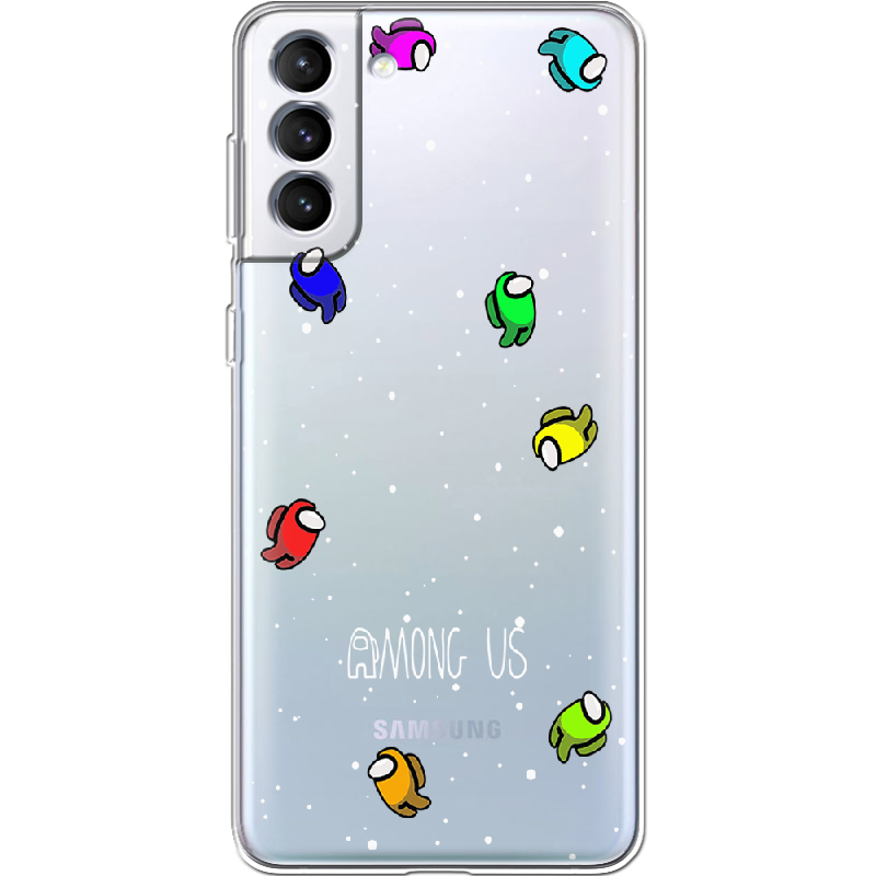 Чехол BoxFace Samsung G996 Galaxy S21 Plus Among Us Invisible Прозрачный силикон (41718-bk76-41718)