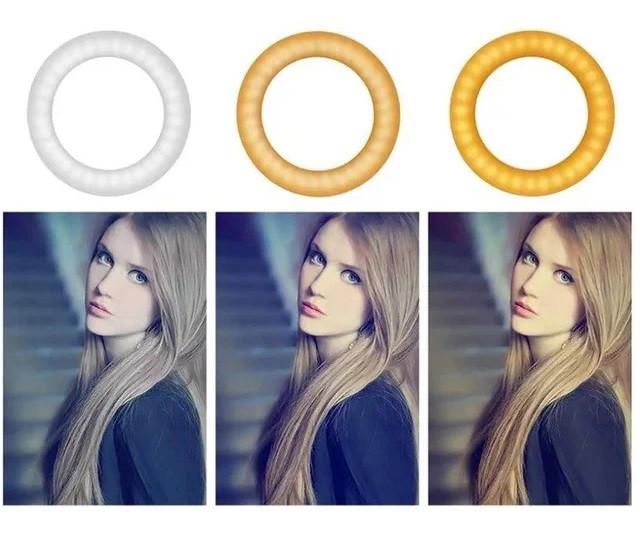 Кільцева лампа RIAS LS-360 LED на 3 тримачі з пультом ДУ 36 см (2_009791) - фото 9 Кільцева лампа RIAS LS-360 LED на 3 тримачі з пультом ДУ 36 см (2_009791) - фото 9