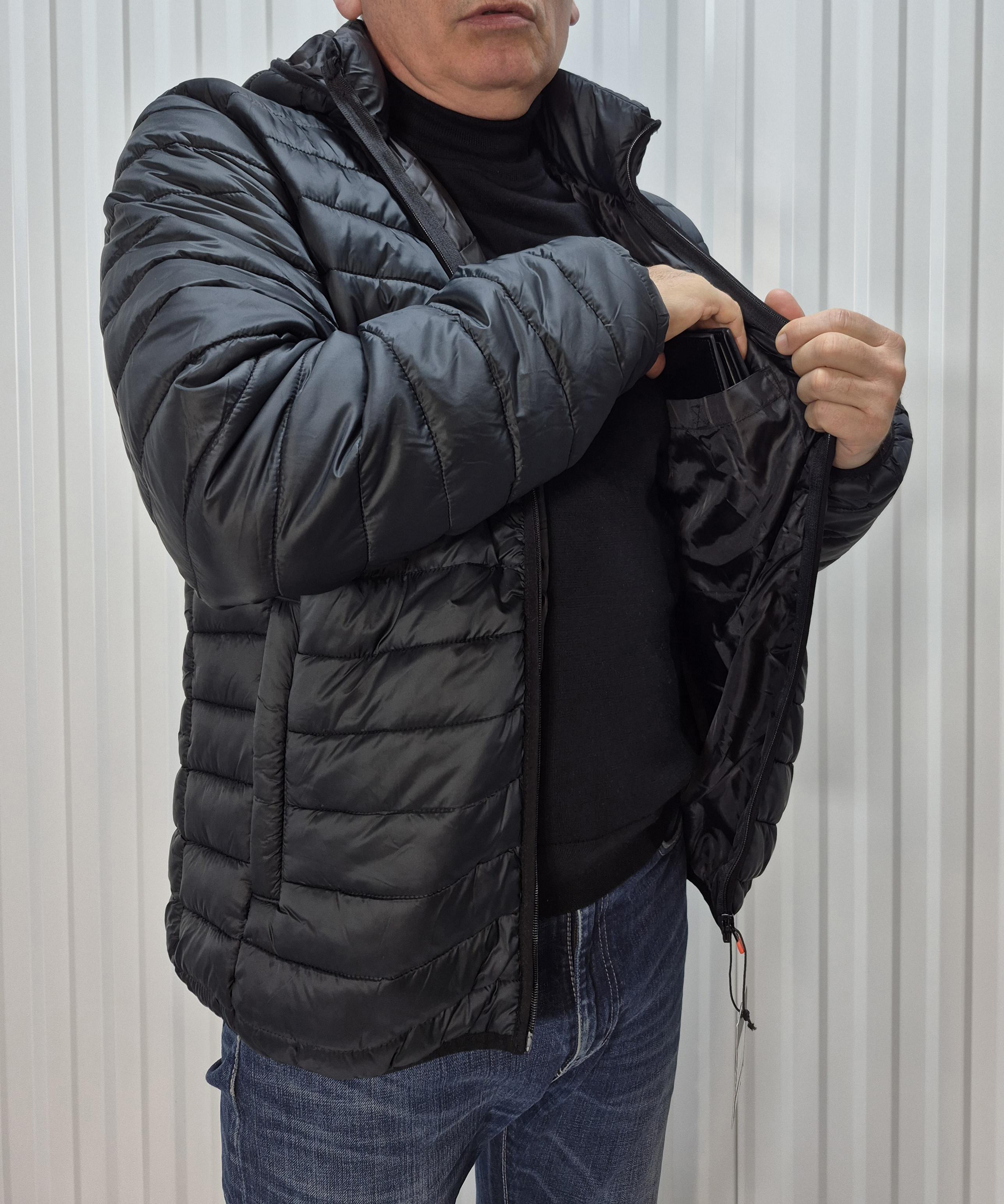 Куртка чоловіча Just Emporio 2XL Чорний (1617) - фото 2 Куртка чоловіча Just Emporio 2XL Чорний (1617) - фото 2