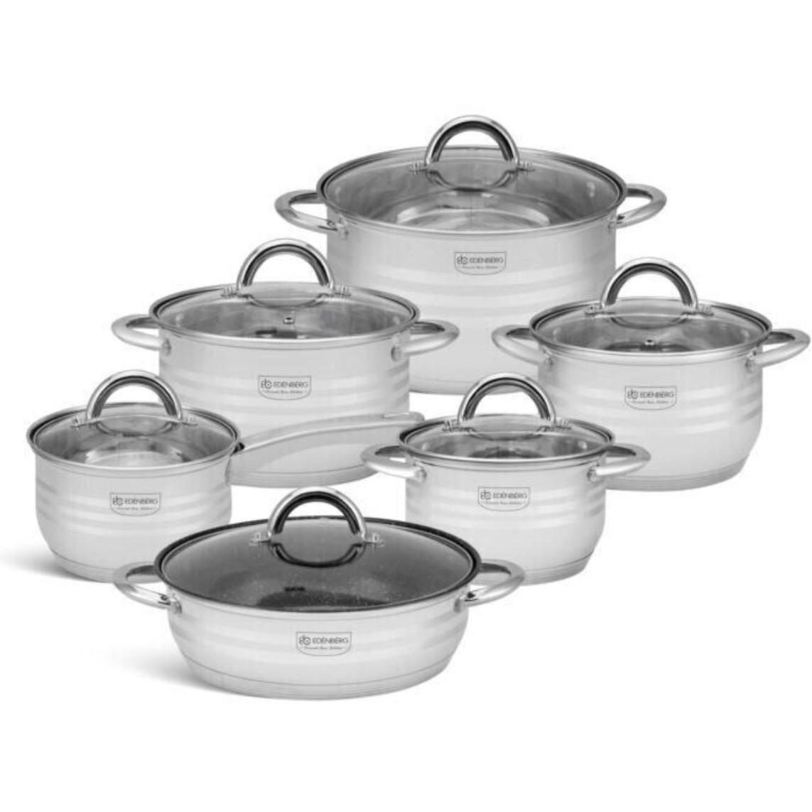 Набор кастрюль Edenberg EB-4041 12 пр. Набор кастрюль Edenberg EB-4041 12 пр.