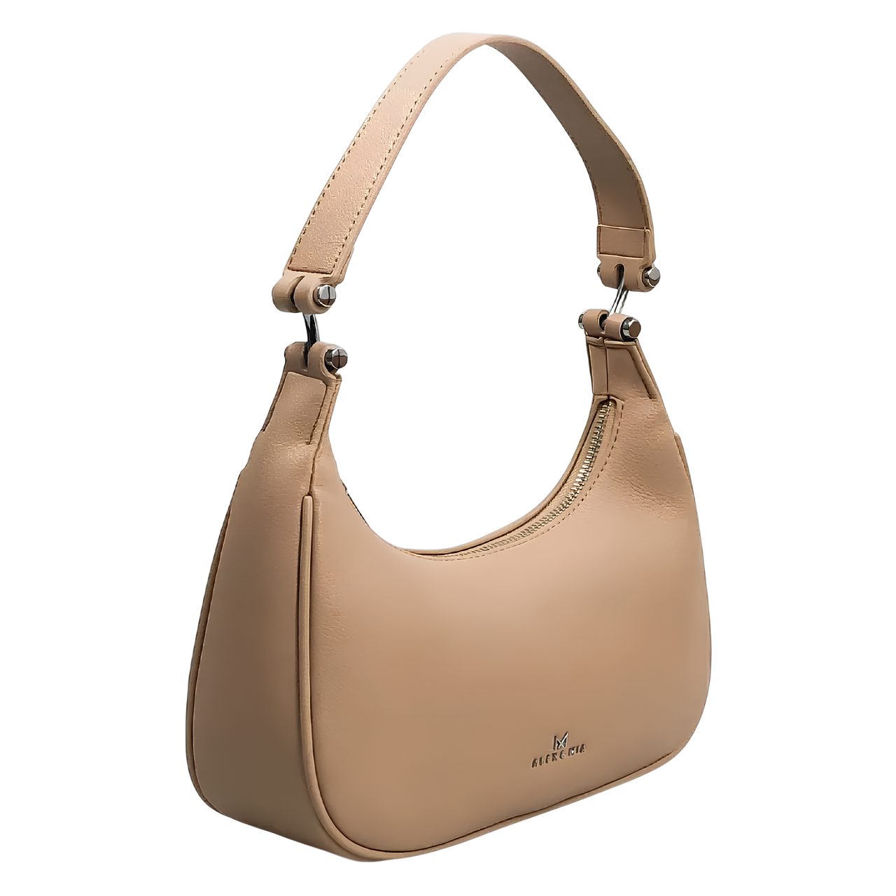 Жіноча сумка Alex&Mia з одним відділенням на блискавці Бежевий (CD-9128) - фото 2 Жіноча сумка Alex&Mia з одним відділенням на блискавці Бежевий (CD-9128) - фото 2