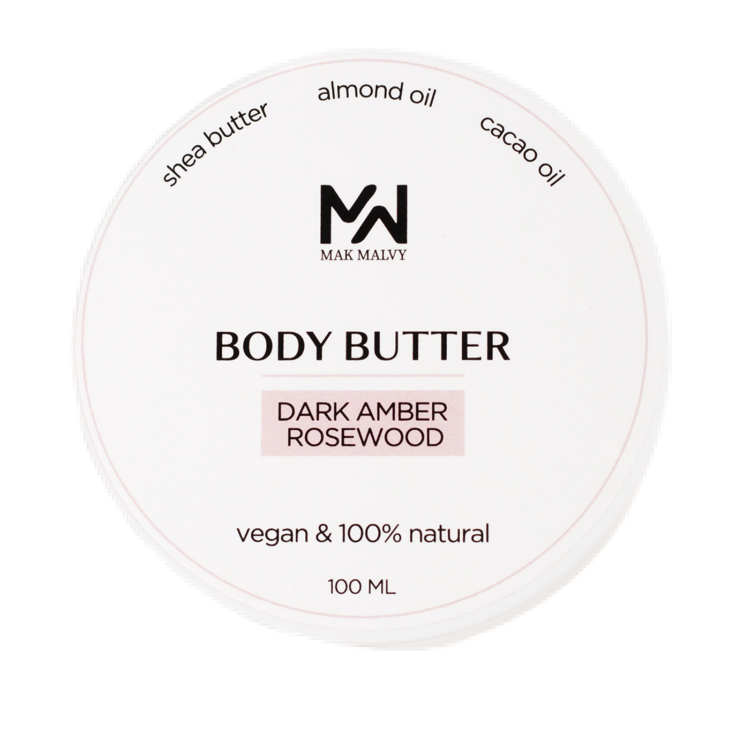 Баттер для тела Mak Malvy Dark Amber Rosewood 100 мл (420316)