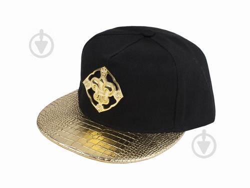 Бейсболка GLH Snapback Stage Gold One sizе Черный с золотистым (23248)