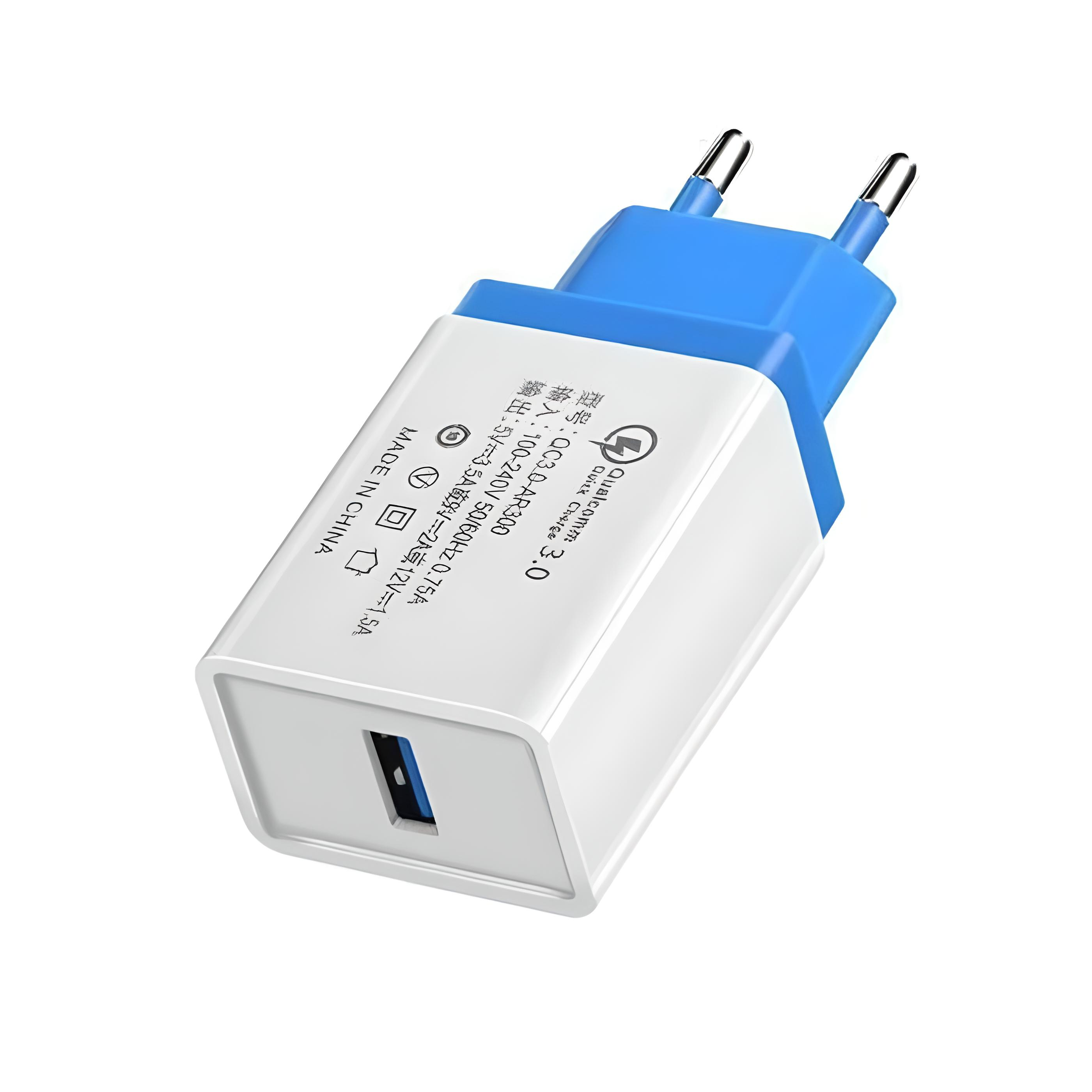 Сетевое зарядное устройство Fast Charge QC3,0 1-USB AR адаптер Мatrix НФ-00005483 (IR004075)