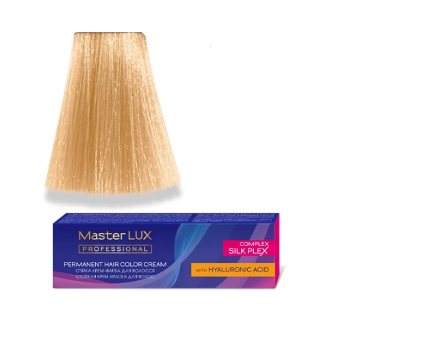 Крем-краска для волос стойкая Master LUX 12.37 специальный блонд 60 мл Золотисто-коричневый