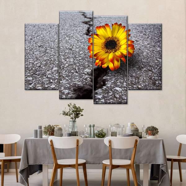 Модульная картина KIL Art Интрига из четырех частей 129x90 см (M4_L_213)