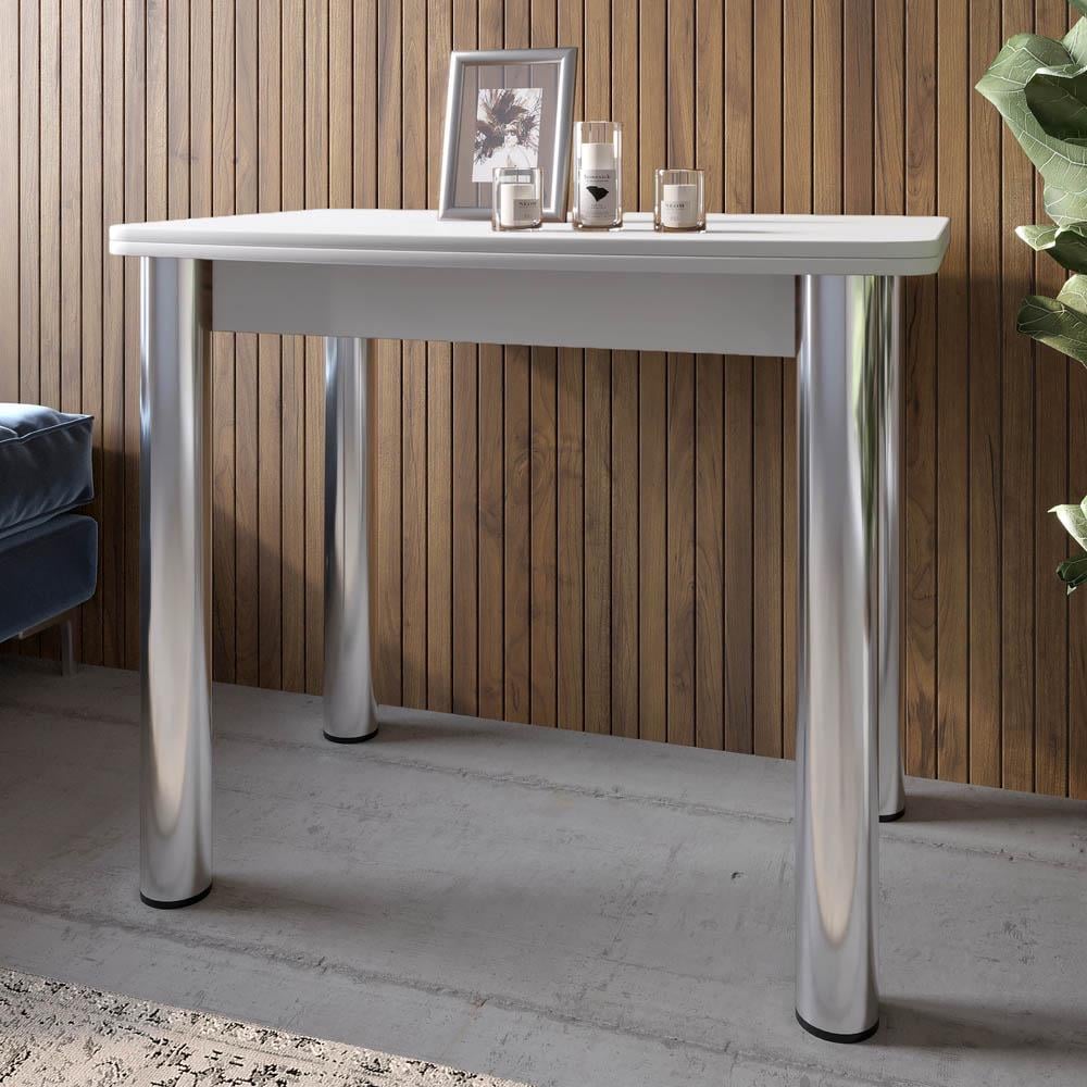 Обідній стіл Lion Нота розкладний 60x90/90x120 см Німфея Альба (000-000-2617) - фото 2 Обідній стіл Lion Нота розкладний 60x90/90x120 см Німфея Альба (000-000-2617) - фото 2