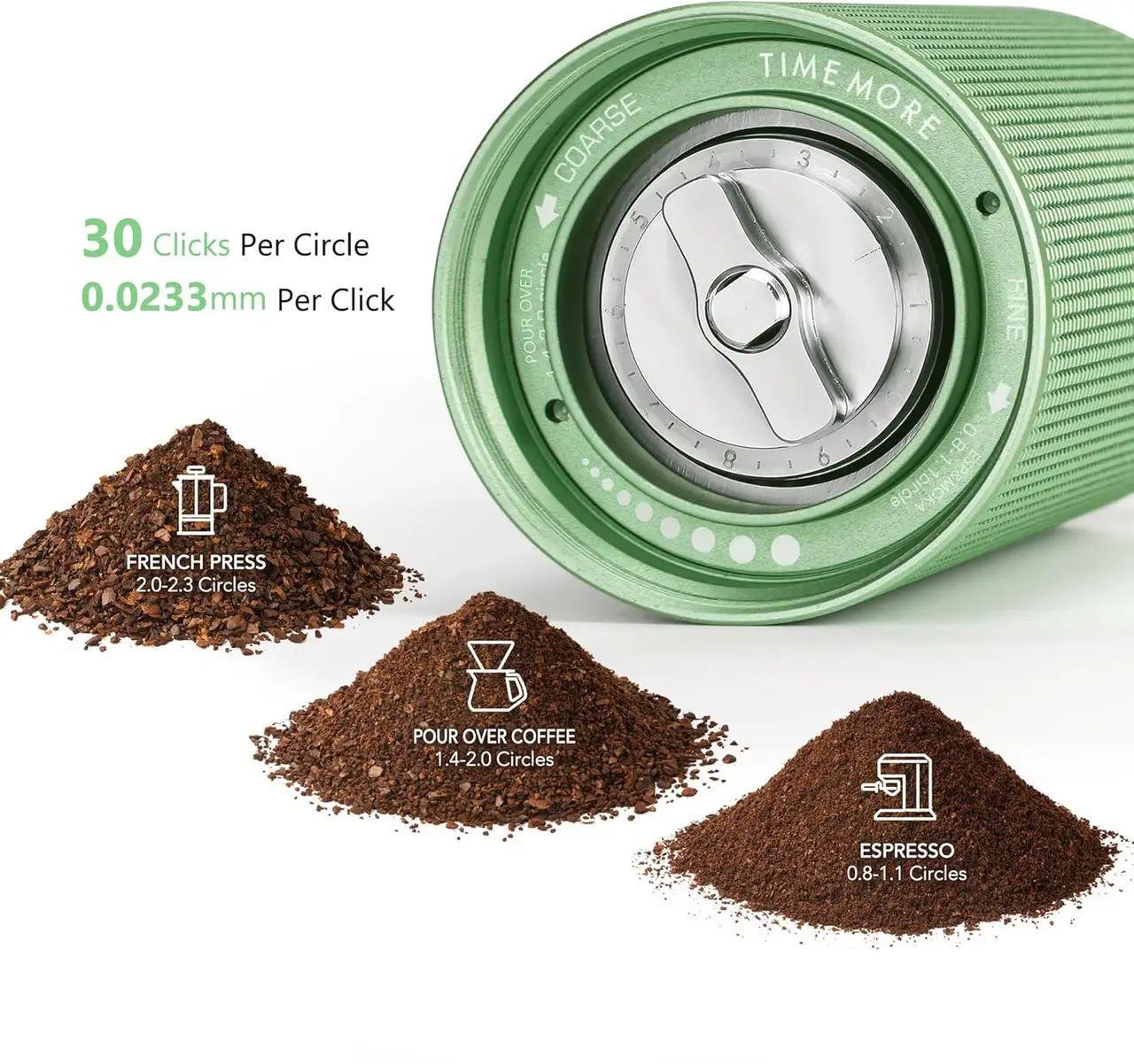 Кофемолка Timemore C3 ESP Pro Green (2545431971) - фото 4