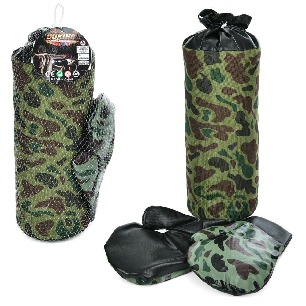 Боксерская груша с перчатками Камуфляж (MR 1090) - фото 3 Боксерская груша с перчатками Камуфляж (MR 1090) - фото 3