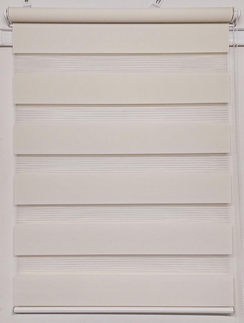 Рулонная штора день-ночь Miranda ВН DN-213 75х200 см Молочный (ВН DN-213-125)