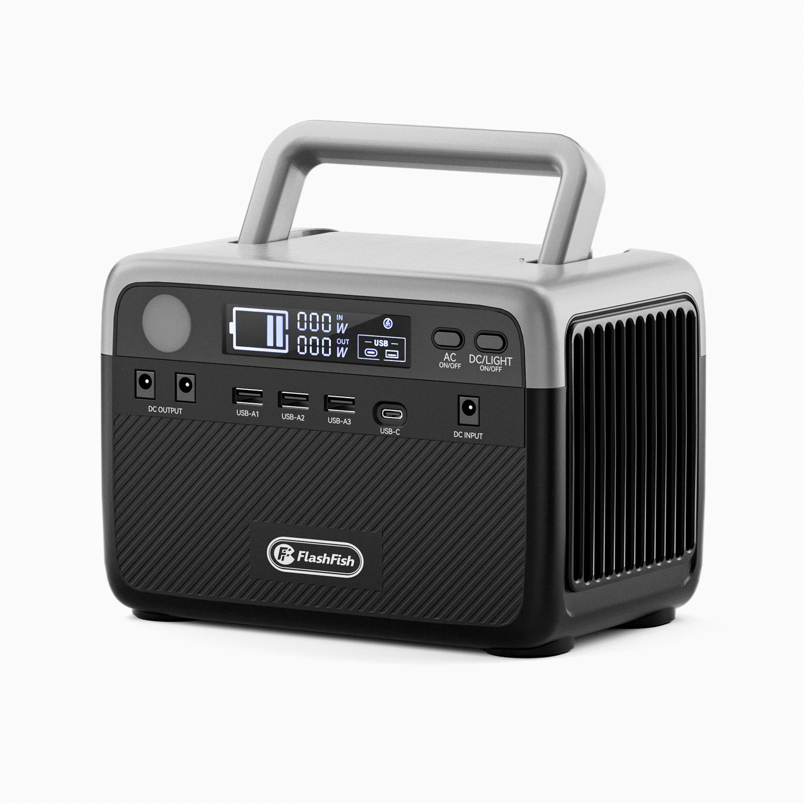Зарядна станція FlashFish BP030B 300 Вт 230,4 Вт/год з ліхтарем та функцією Pass-Through (2657) - фото 2