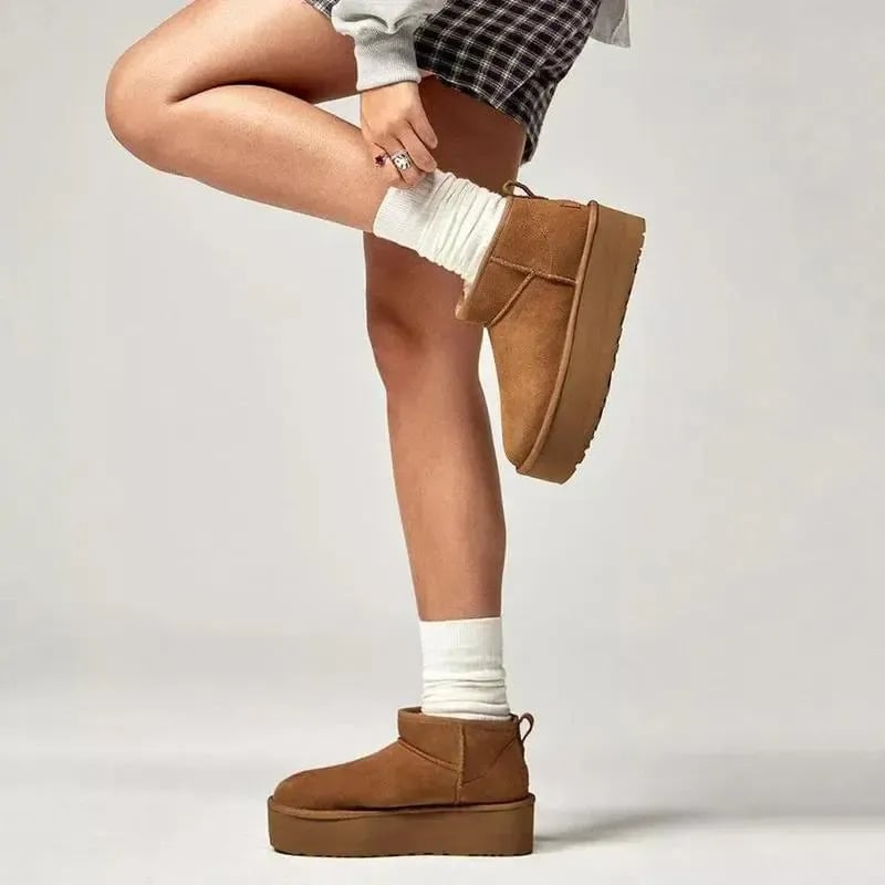 Уггі на платформі UGG Classic Ultra Mini Platform р. 38 Chestnut (39085928)