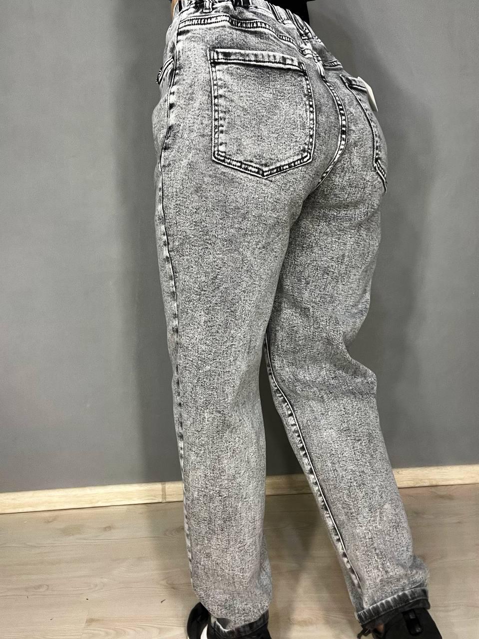 Джинси жіночі V&D 5011 МОМ jeans comfort резинка на талії стрейчеві полегшені р. 44 Світло-сірий (3736) - фото 10 Джинси жіночі V&D 5011 МОМ jeans comfort резинка на талії стрейчеві полегшені р. 44 Світло-сірий (3736) - фото 10