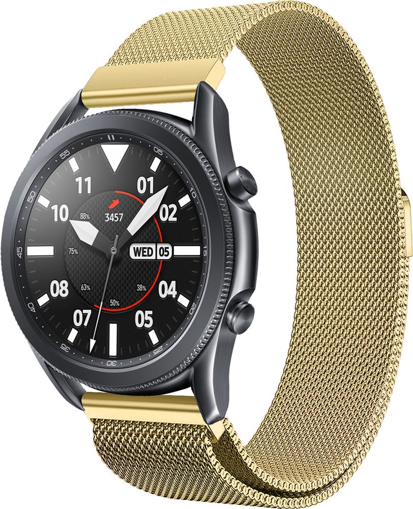 ᐉ Ремешок Миланская петля Milano Galaxy Watch 3 45 мм Gold (19335)
