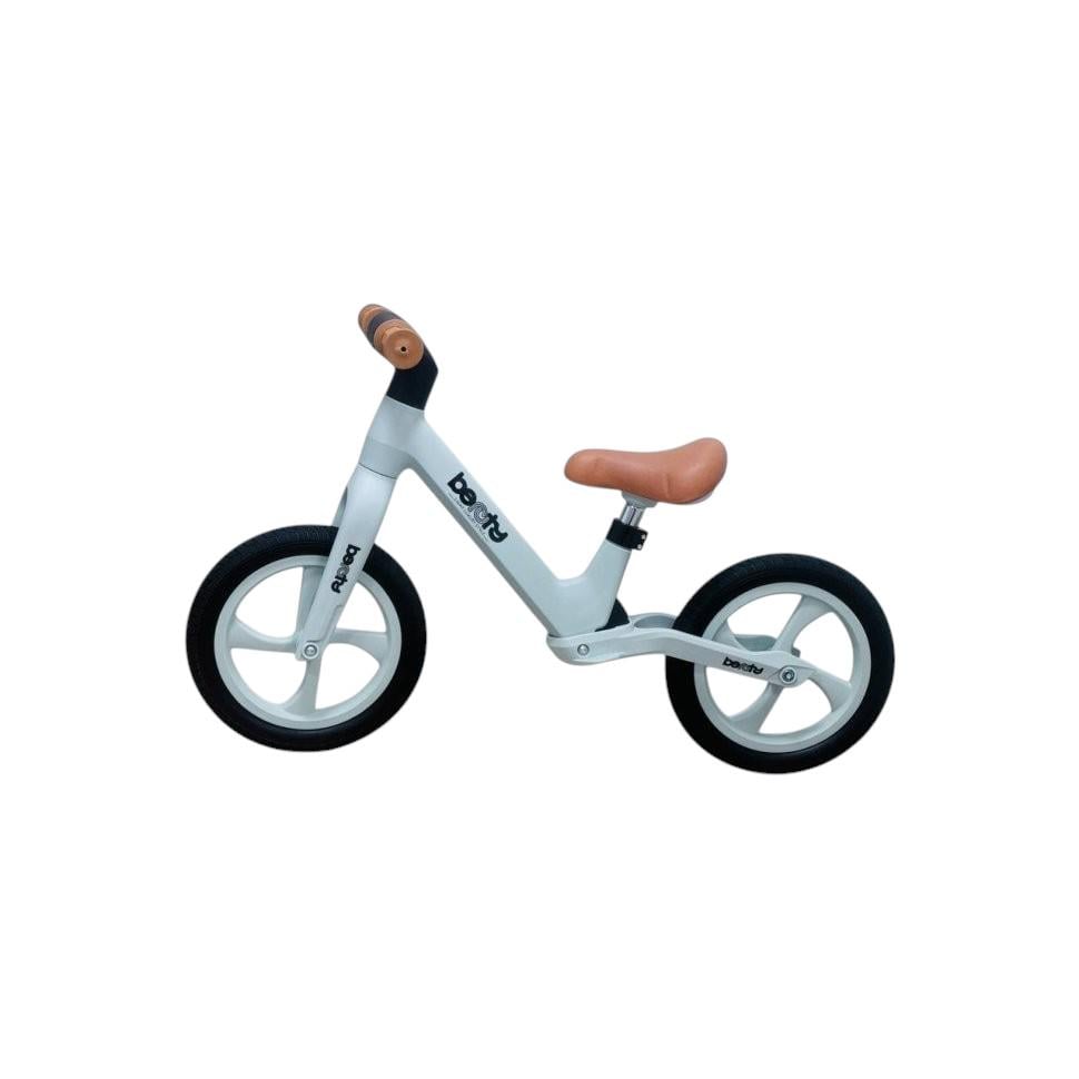 Биговел детский CRUZZER M9 12" карбоновый до 60 кг с регулируемым сиденьем и резиновыми ручками Голубой (M9-1mt)