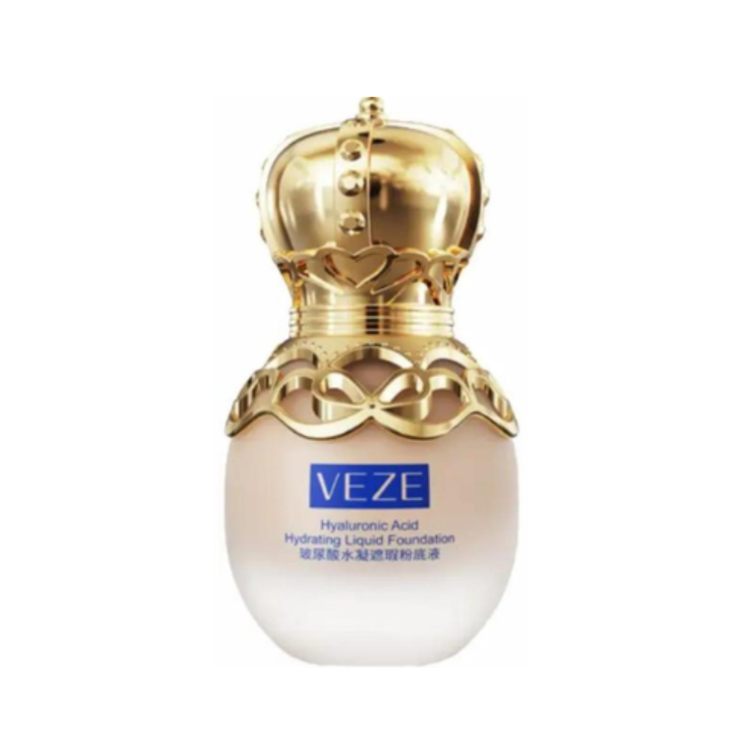 Тональний крем для обличчя Veze Hyaluronic Acid Hydrating Liquid Foundation 02-Бежевий натуральний 30 мл (27301438)