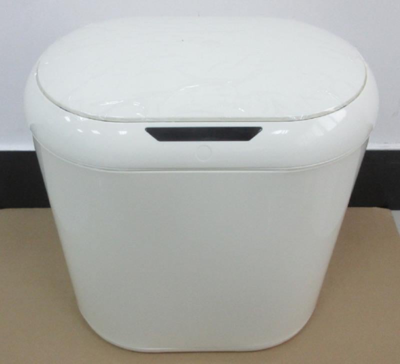 Відро для сміття сенсорне MIXXUS Topper-TC0112 MI7082 з кришкою 12 л Білий (258314) - фото 3