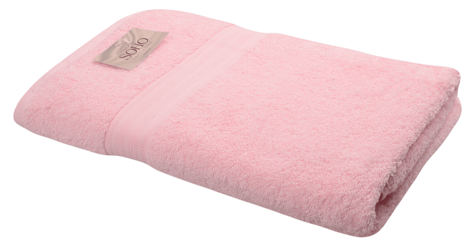 Полотенце банное хлопковое SOHO Abba Pink 70х140 см (31105488)