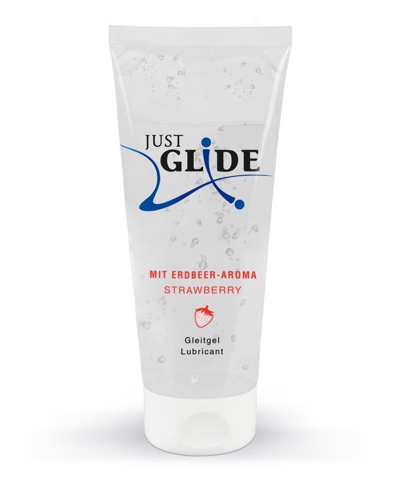 Лубрикант Just Glide Strawberry на водной основе 200 мл (2351109396)