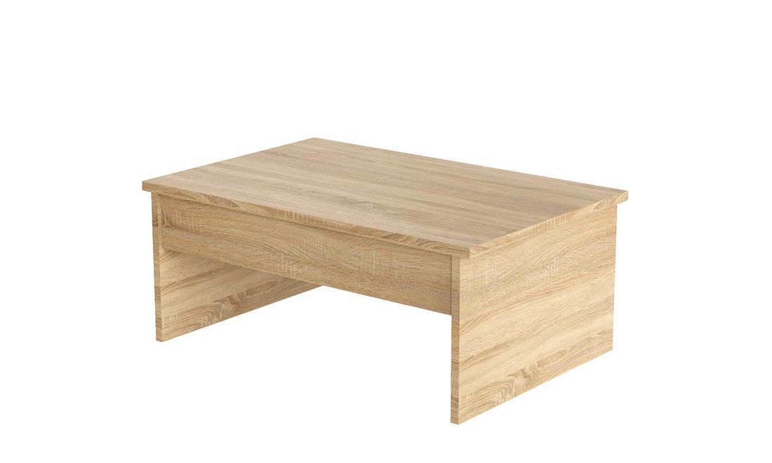 Журнальний стіл-трансформер Неман Деск Неман ламіноване ДСП Дуб крафт золотий