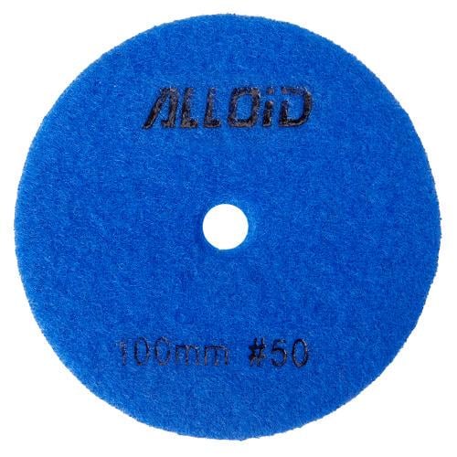 Круг на липучке шлифовальный Alloid Pro HEXAGON алмазное зерно 50/100 мм (30294527)