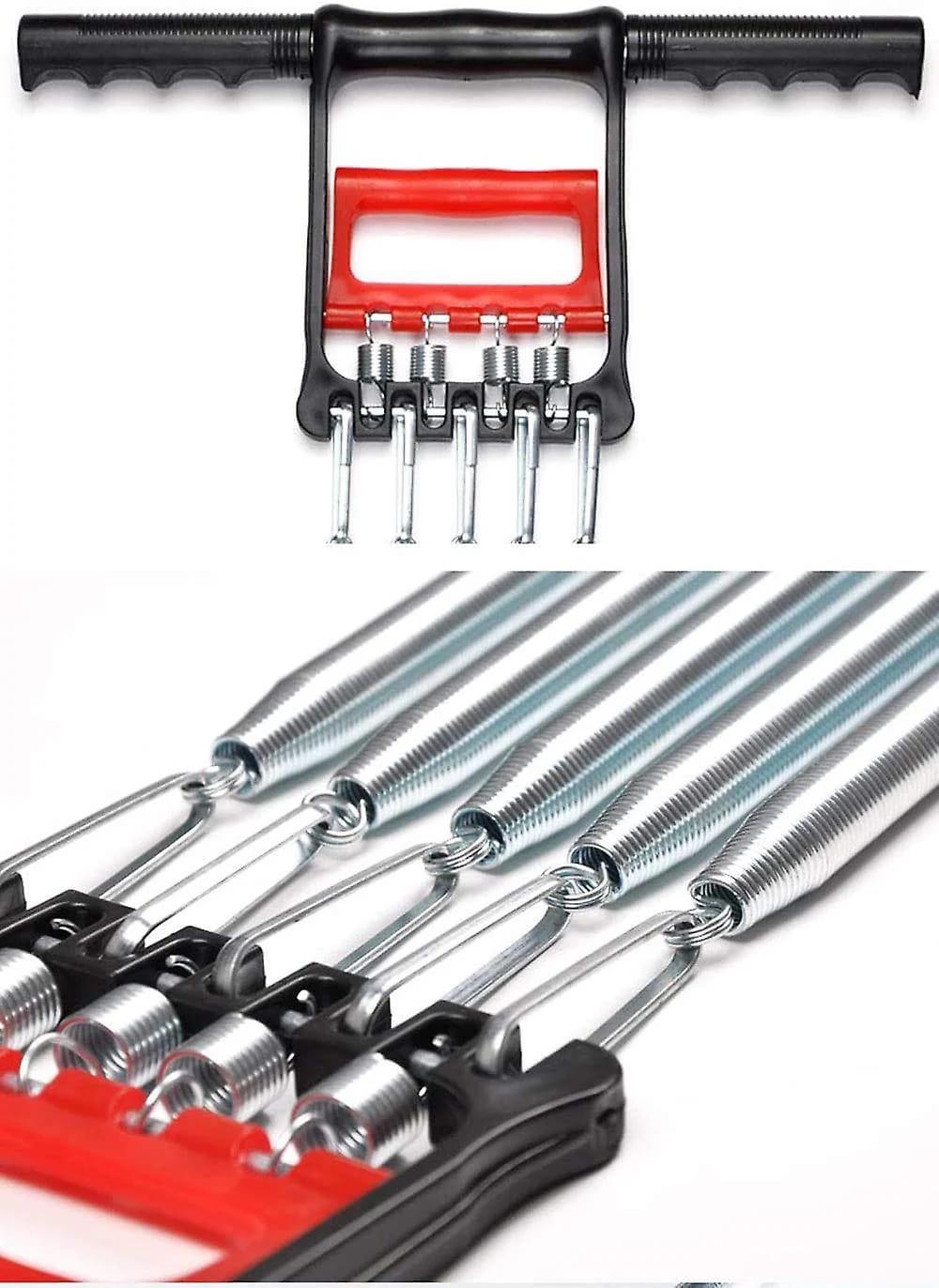 Еспандер плечовий грудний металевий на 5 пружин 50 кг із кріпленням для ніг (MS 0584-2) - фото 5 Еспандер плечовий грудний металевий на 5 пружин 50 кг із кріпленням для ніг (MS 0584-2) - фото 5