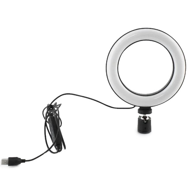 Кільцева світлодіодна лампа USB Ring Fill Light 16 см (014723) - фото 3