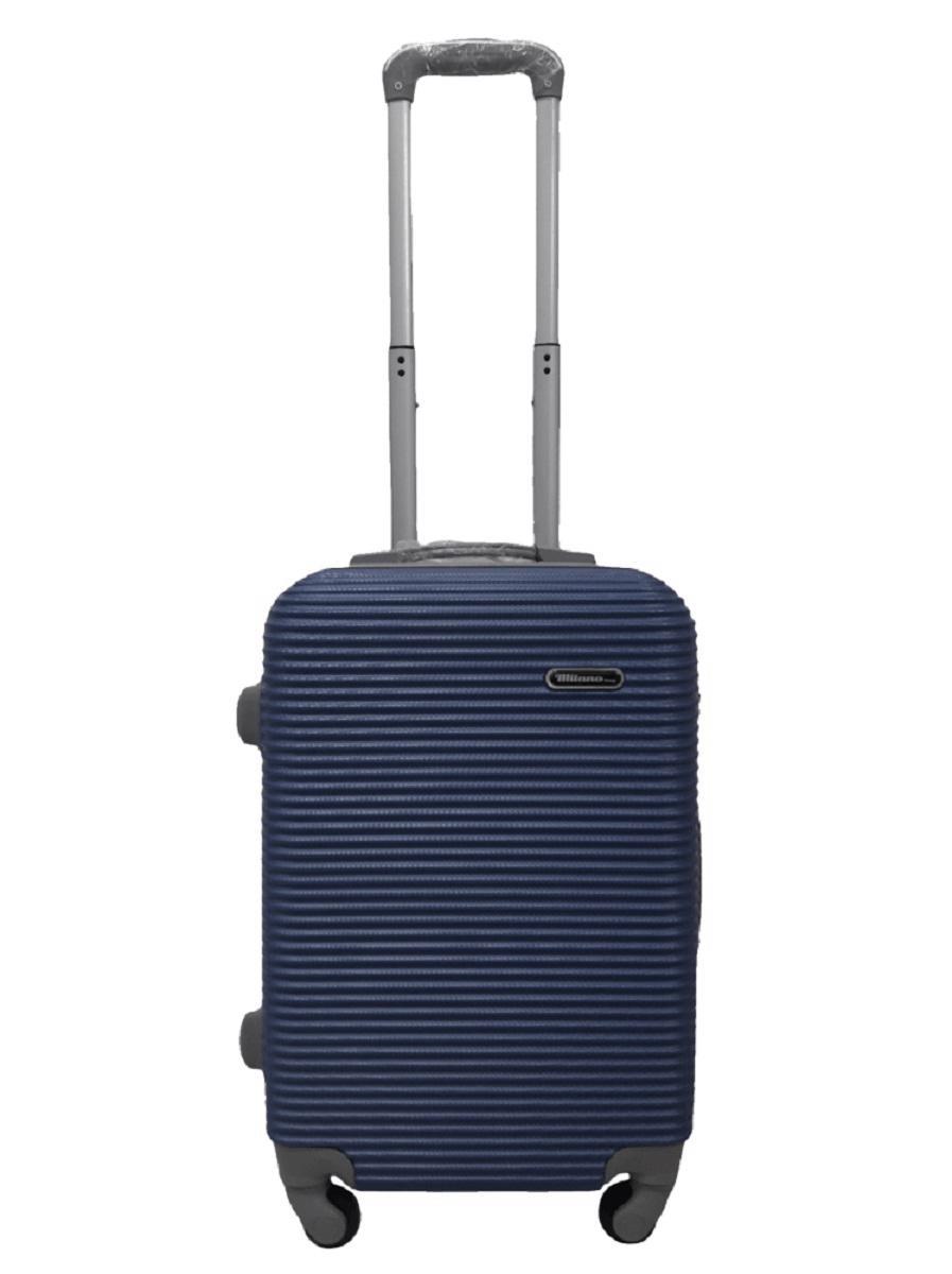 Чемодан пластиковый MILANO BAG 004 малый с расширением Темно-синий (Mp00060)