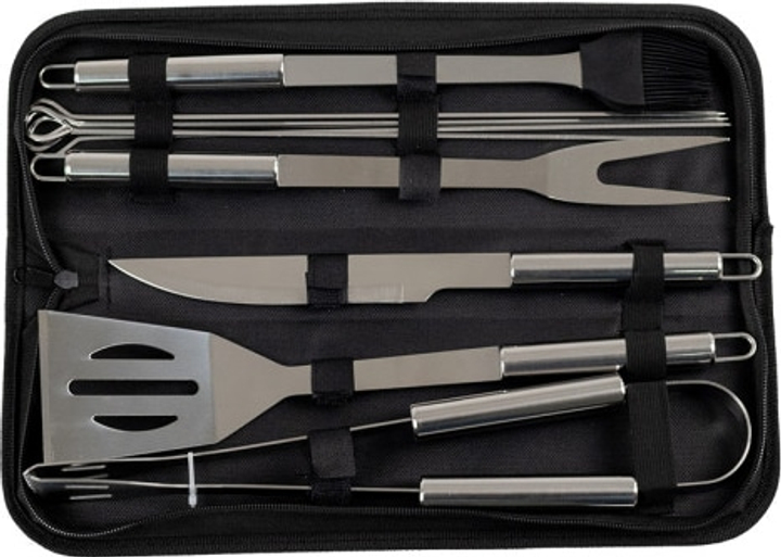 Набір для барбекю із нержавіючої сталі 9 предметів (5954) Набір для барбекю із нержавіючої сталі 9 предметів (5954)