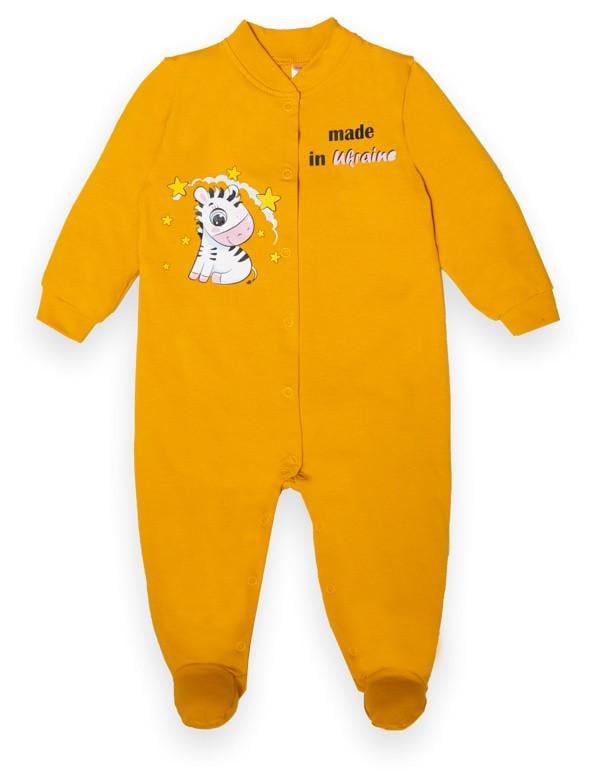 Комбинезон детский хлопковый для девочки Gabbi KB-22-2-14 74 см Оранжевый (13296) Комбинезон детский хлопковый для девочки Gabbi KB-22-2-14 74 см Оранжевый (13296)