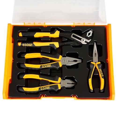 Набор шарнирно-губцевого инструмента INGCO 4 пр. (000176082)