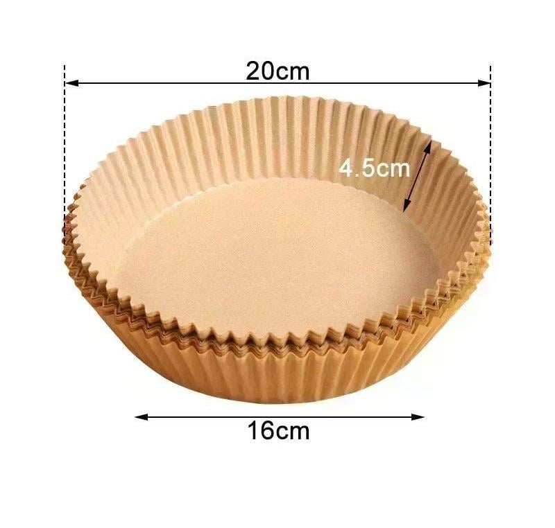 Форми круглі з пергаменту для аерогрилю духовки та мікрохвильової печі 16 см 50 шт. (U9503) - фото 3 Форми круглі з пергаменту для аерогрилю духовки та мікрохвильової печі 16 см 50 шт. (U9503) - фото 3