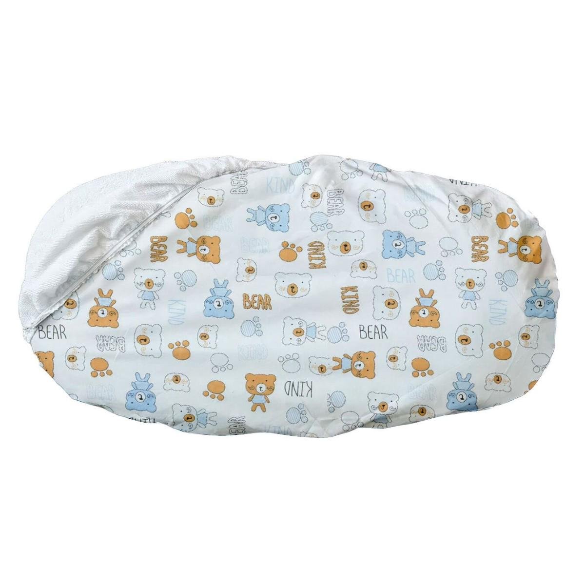 Простирадло водонепроникне Bimbo в дитячу коляску на гумці 80х45 см (78055)