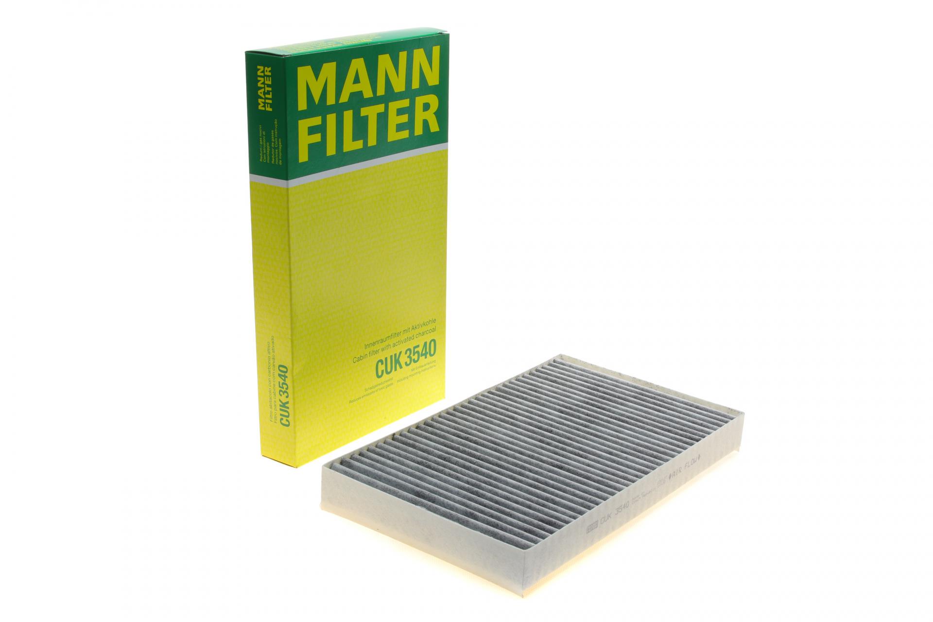 Фильтр салона Mann-Filter для MB Vito W639 03- угольный (CUK 3540) Фильтр салона Mann-Filter для MB Vito W639 03- угольный (CUK 3540)