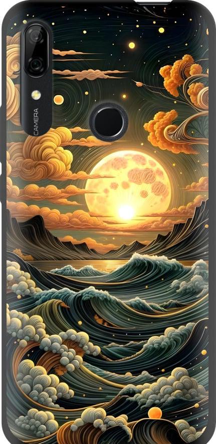 Чехол на Huawei P Smart Z Арт волны (6332b-1704-42517)