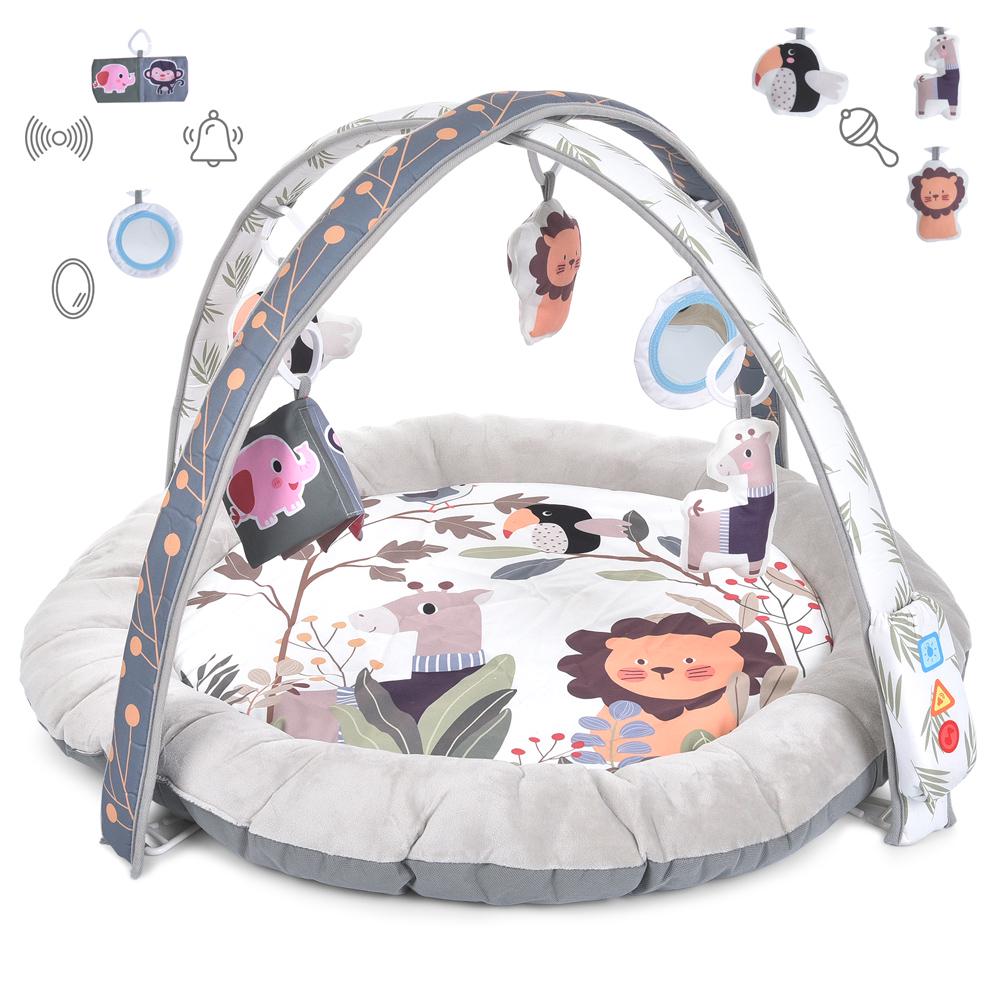 Розвиваючий килимок для немовляти El Camino ME 1170 Beige - фото 2 Розвиваючий килимок для немовляти El Camino ME 1170 Beige - фото 2