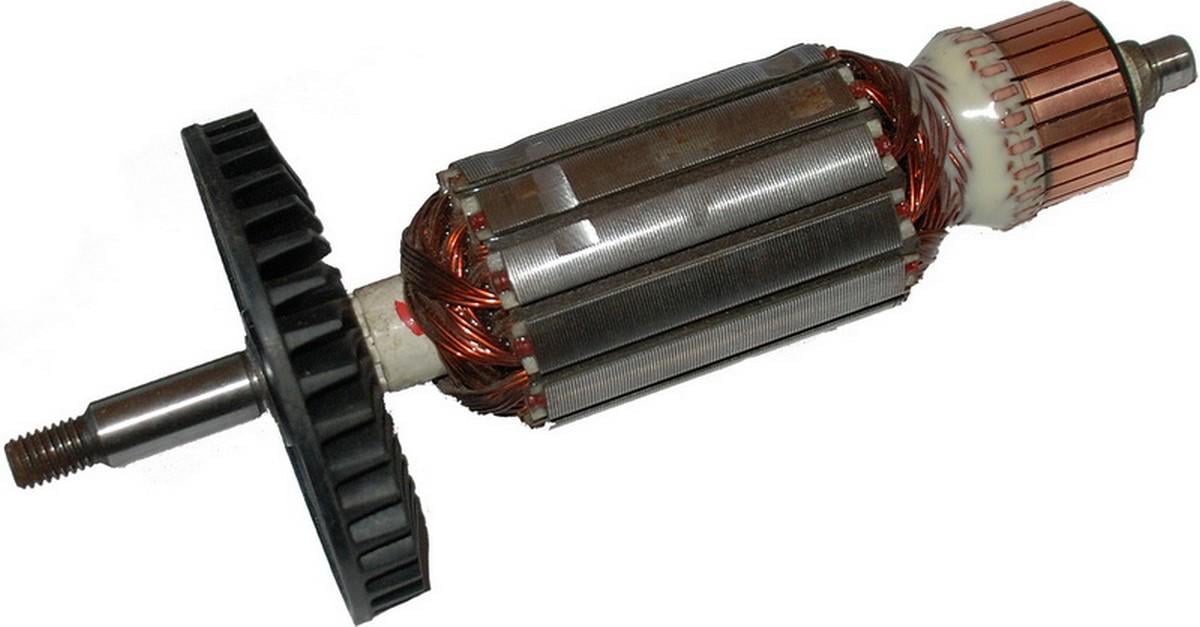 Якорь болгарки Элпром ЭМШУ-180/1700 184х41 мм 10 мм (як993)
