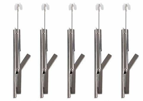 Лягушка декоративная Mardom скользящая нержавеющая сталь 5 шт.