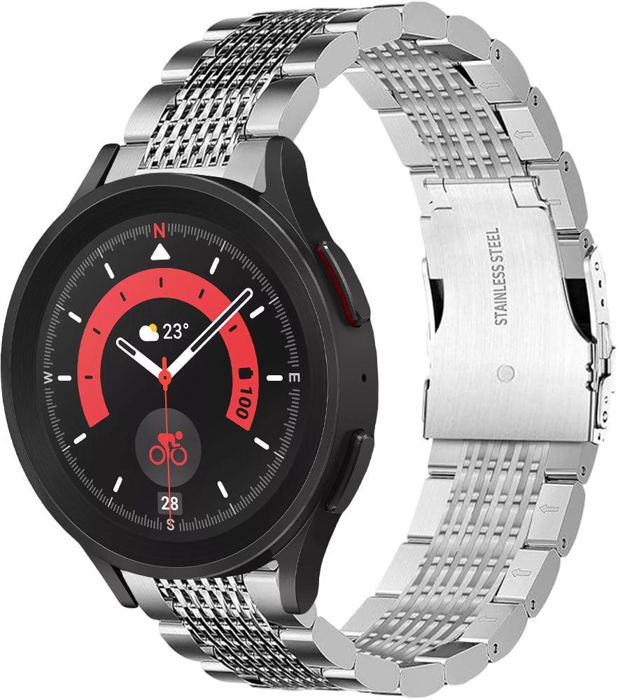 Ремешок металлический Gripix для Samsung Galaxy Watch 5 Pro Silver (41770-59)