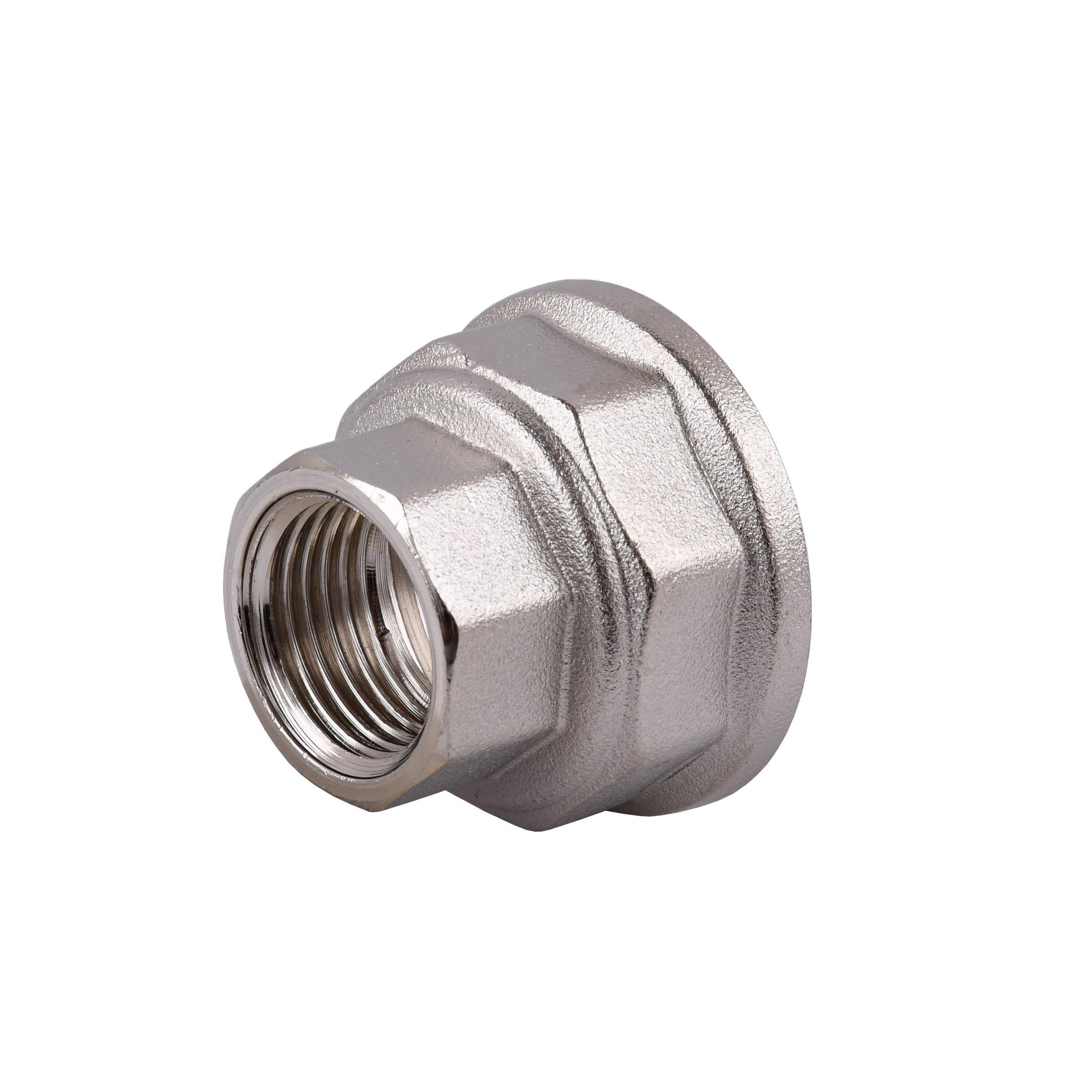 Муфта никелированная Optimum редукционная 1"х1/2" ВВ NM531L (000030781) Муфта никелированная Optimum редукционная 1"х1/2" ВВ NM531L (000030781)