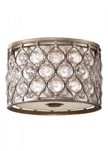 Люстра хрустальная Feiss Lucia 31,1x21 см Серебристый (FE-LUCIA-F)