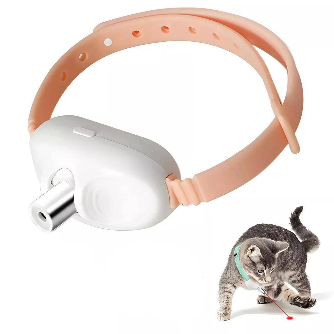 Іграшка для котів інтерактивна Kayfovo KKP-75 нашийник з лазером Рожевий (29235) - фото 11 Іграшка для котів інтерактивна Kayfovo KKP-75 нашийник з лазером Рожевий (29235) - фото 11